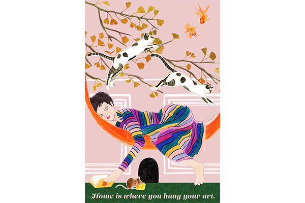 YELLOWKORNER ❤ Jody ASANO “Home is where  you hang your art” 　-家はアートを飾るところ -